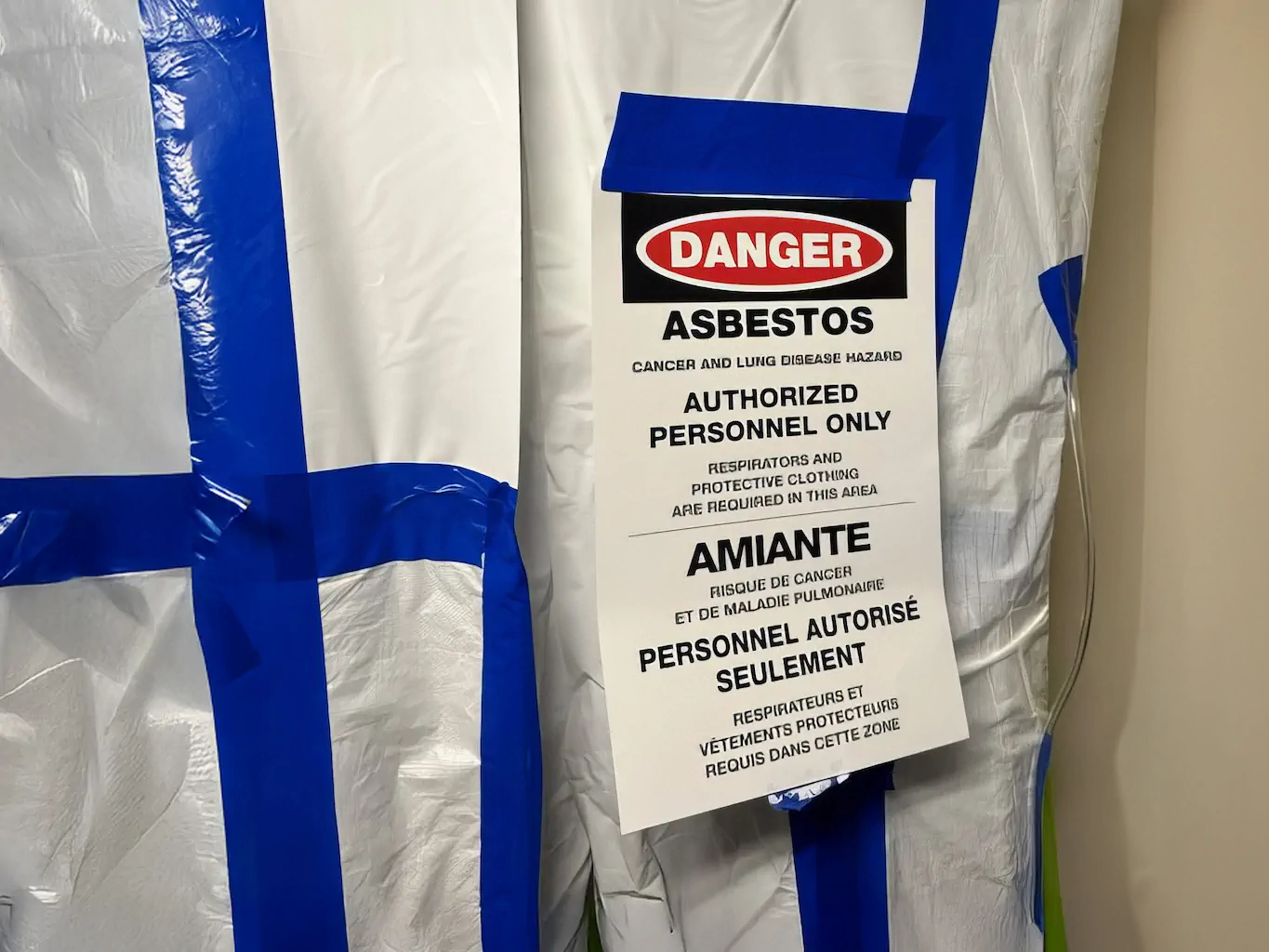 Asbestos Abatement Management for a Commercial Renovation Project