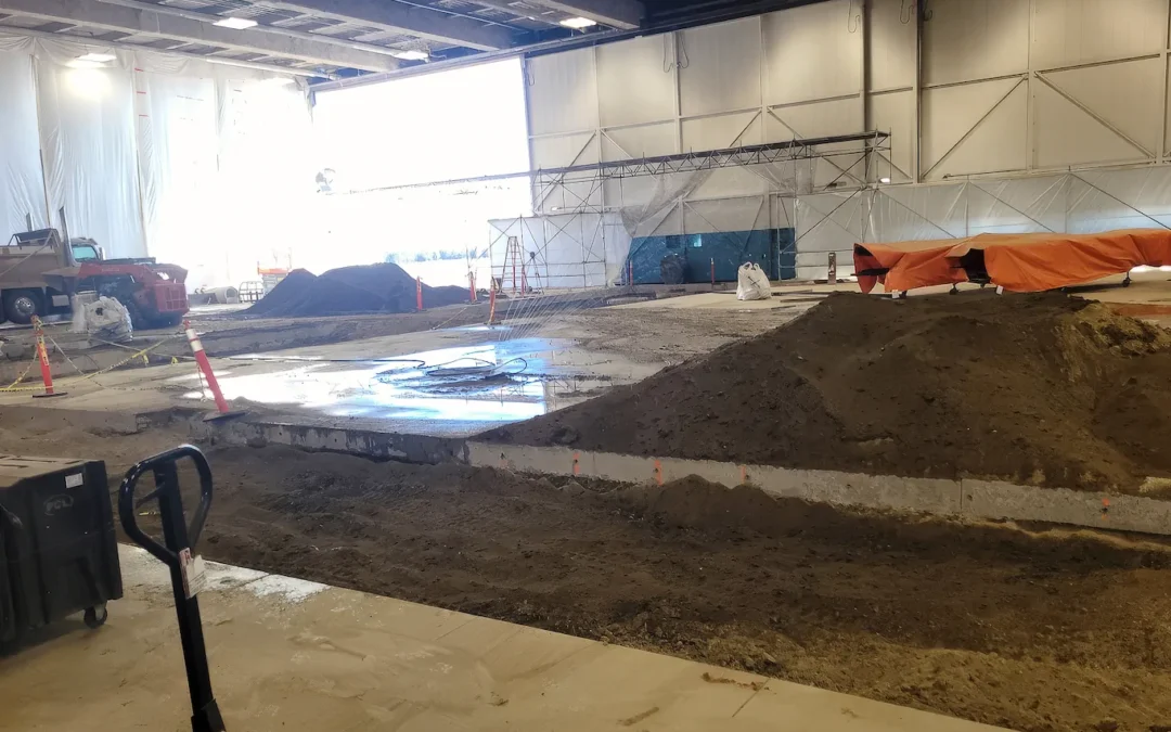 Airborne Particulate Testing During Construction at an Aircraft Hangar