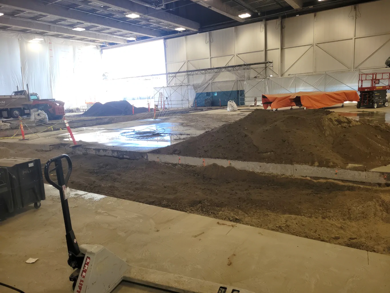 Airborne Particulate Testing During Construction at an Aircraft Hangar